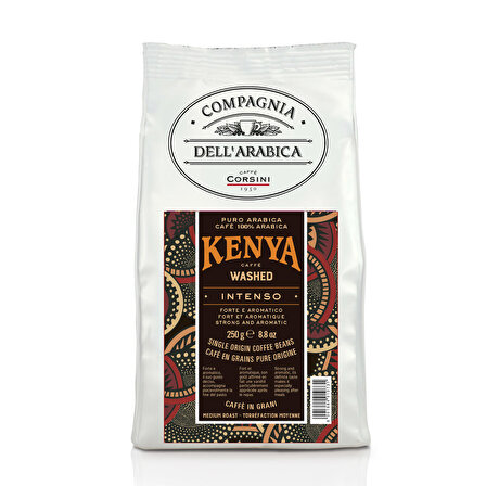 Caffe Corsini Kenya %100 Arabica Çekirdek Kahve 250GR