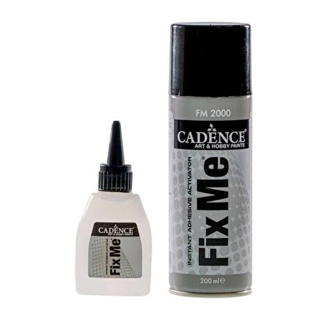 Cadence Cadence Fix Aktivatörlü Hızlı Yapıştırıcı 50 ml+200 ml