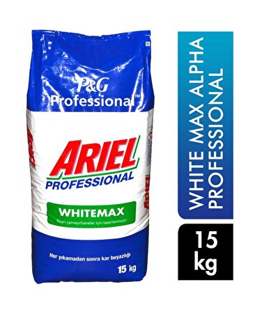 Ariel Professional Alfa White Max Çamaşır Deterjanı 15 KG