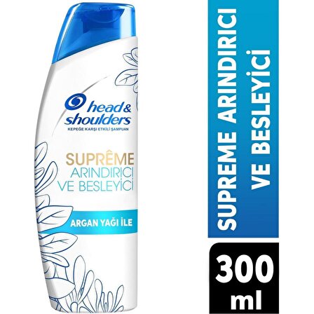 Head & Shoulders Supreme Tüm Saçlar İçin Arındırıcı Şampuan 300 ml