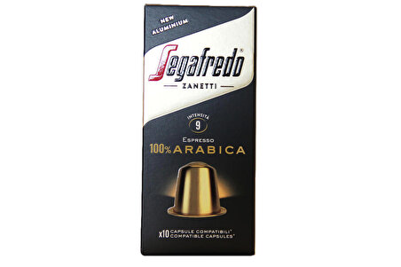 Segafredo %100 Arabica Nespresso Uyumlu Kapsül Kahve 10'lu