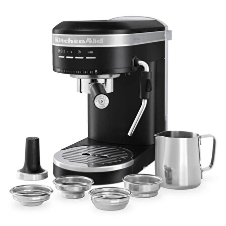 Kitchen Aid 5KES6503EBK Siyah Espresso & Cappuccino Makinesi
