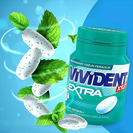 Vivident Xylit Extra Nane Aromalı ŞekersizDraje Sakız