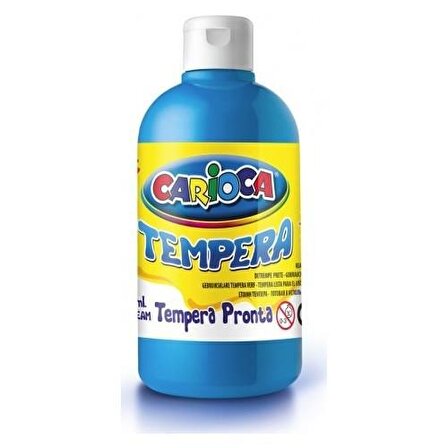 Carioca Tempera Suluboya Süper Yikanabilir Mavi 500 Ml.