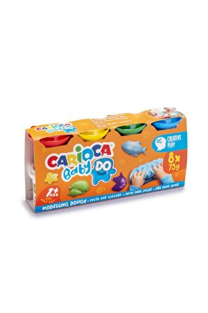 Carioca Bebek Oyun Hamuru 8 Renk X 75 Gr 1+ Yaş 43180