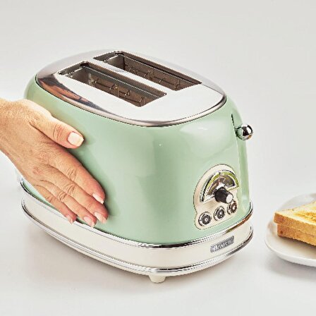 Ariete Vintage Ekmek Kızartma Makinesi Yeşil