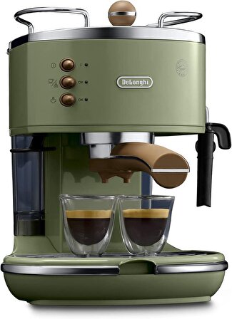 Delonghi Icona Vintage Manuel / Barista Tipi Espresso Makinesi ECOV 311.GR