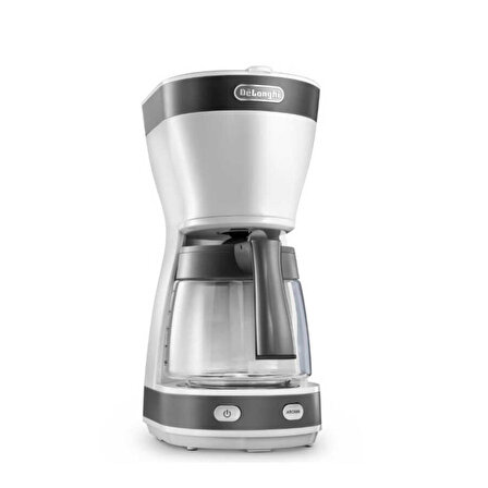 Delonghi Filtre Kahve Makinesi Beyaz ICM 16210.WS