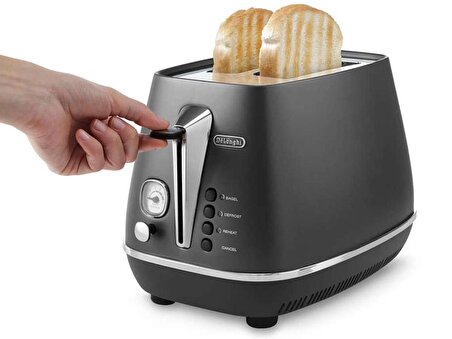 Delonghi Distinta CTI2103.BK Ekmek Kızartma Makinesi (Siyah)