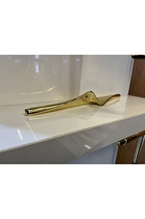 Otto Metal Kulp Altın 160mm Dolap Kapak Modern Çekmece Ünite Komidin Şifonyer Gold Mobilya Kulbu