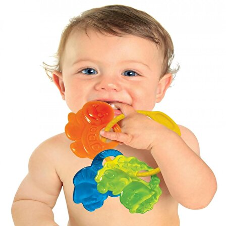 Baby Clementoni - Renkli Hayvanlar Dişlik