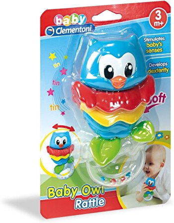 Clementoni 17160 Baby Baykuş Çıngırak