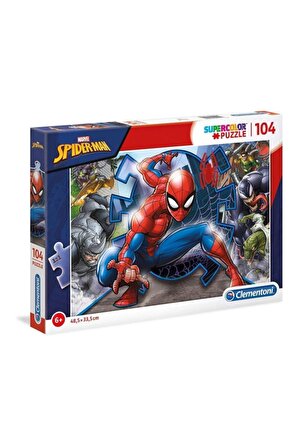 Çocuk Puzzle Spiderman 104 Parça Çocuk Puzzle 27116