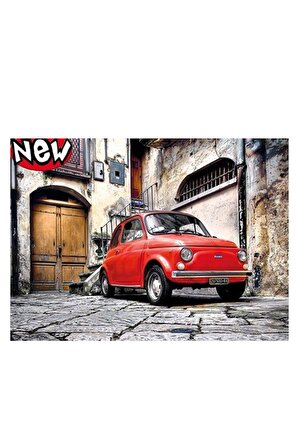 Clementoni Fiat 500 Parça Puzzle /