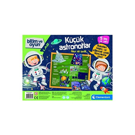 Clementoni - Bilim ve Oyun - Küçük Astronotlar Lisanslı Ürün