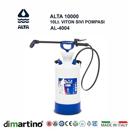 Dimartino ALTA 10000 FPM VITON Sıvı Pompası 10Lt.