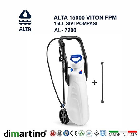 Dimartino ALTA 15000 FPM VITON Sıvı Pompası 15 Lt.