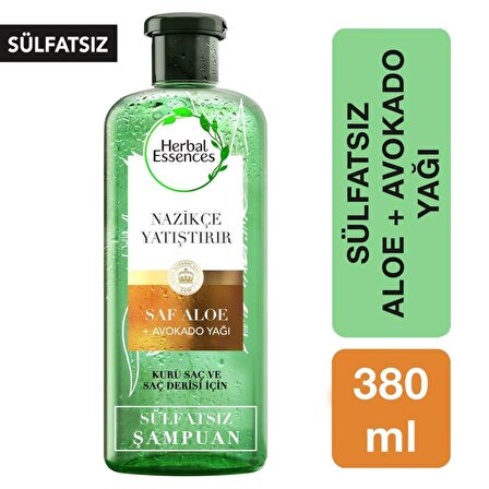 Herbal Essences Kuru Saçlar İçin Yatıştırıcı Sülfatsız Avakado Özlü Şampuan 380 ml
