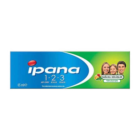 Ipana Sağlıklı Gülüşler Diş Macunu 65ML + Oral-B Diş Eti Bakımı Diş Fırçası 2li Set