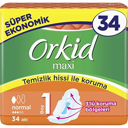 ORKID MAXI 4'LU NORMAL 34'LU 6449