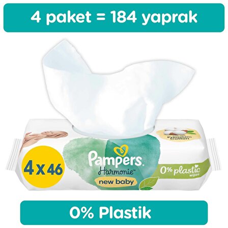 Pampers Harmonie New Baby Yenidoğan Islak Mendil 4x46