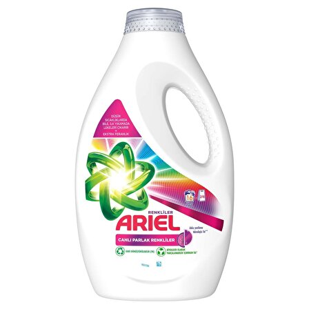 Ariel Renk Koruma Renkliler için Sıvı Deterjan 16 Yıkama 2 lt