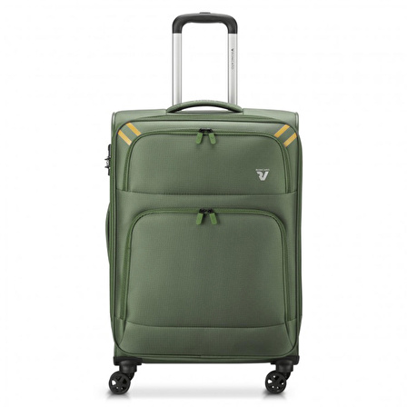 Unisex Valiz 41306257 Roncato Twin Trolley Medıo 4R V. Militare