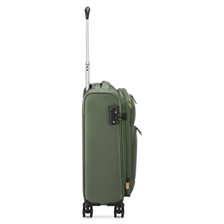 Unisex Valiz 41306357 Roncato Twin Trolley Cabına 4R Exp. Ryanaır V. Militare