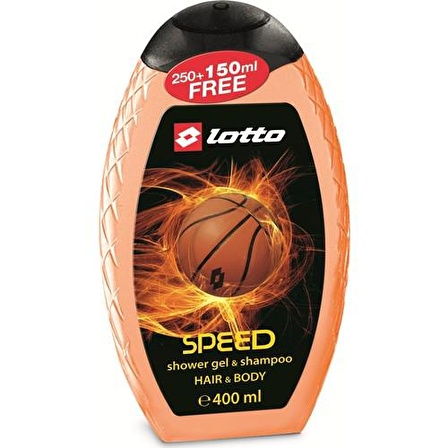 Lotto Speed Nemlendirici Tüm Ciltler İçin Kalıcı Kokulu Duş Jeli 400 ml