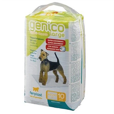 Ferplast Genico Köpek Tuvalet Eğitim Pedi Large 60x90 cm 10 Adet