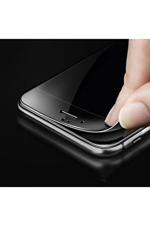 Apple iPhone 11 - Hayalet Seramik Mat Nano, Kırılmaz Cam Ekran Koruyucu, SİYAH