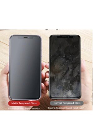 Apple iPhone 11 - Hayalet Seramik Mat Nano, Kırılmaz Cam Ekran Koruyucu, SİYAH