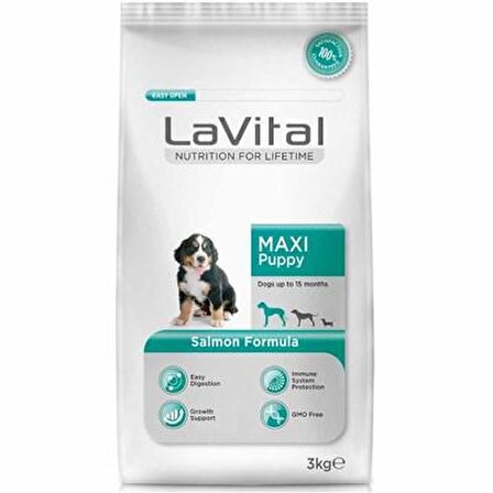 LaVital Adult Kuzu Etli Tüm Irklar Yetişkin Kuru Köpek Maması 3 kg
