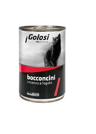 Golosi Sığır Etli ve Ciğerli Kedi Konservesi 400 Gr