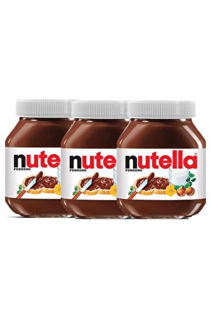 Nutella 750 gr 3'lü Paket Kakaolu Fındık Kreması