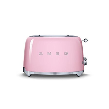 Smeg TSF01PKEU Retro Pembe 2X2 Slot Ekmek Kızartma Makinesi