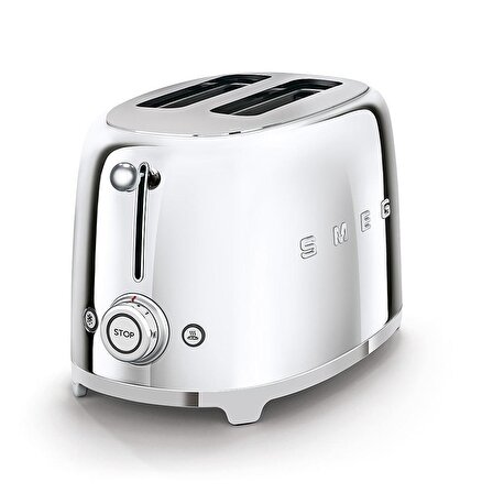 SMEG 50'S Style Retro Çelik 2x Ekmek Kızartma Makinesi
