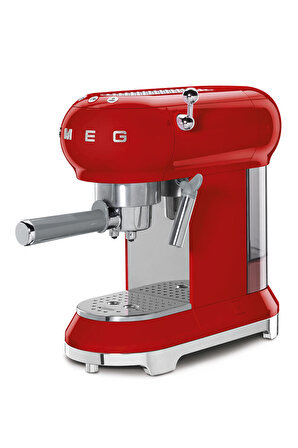 Smeg ECF01RDEU Kırmızı Espresso Makinesi