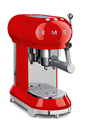 Smeg ECF01RDEU Kırmızı Espresso Makinesi