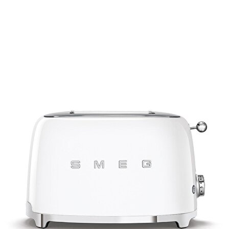 SMEG 50'S Style Retro Beyaz 2x Ekmek Kızartma Makinesi