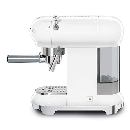 SMEG Beyaz Espresso Kahve Makinesi ECF01WHEU