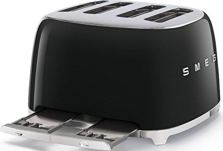 SMEG 50'S Style Retro Siyah Ekmek Kızartma Makinesi