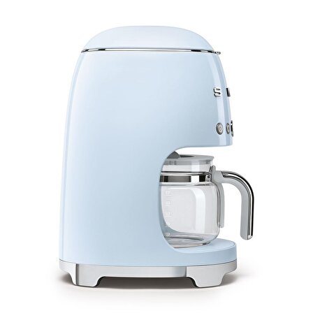 SMEG 50'S Style Retro Pastel Mavi Filtre Kahve Makinesi