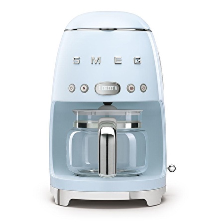 SMEG 50'S Style Retro Pastel Mavi Filtre Kahve Makinesi