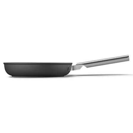 Smeg Cookware 50'S Style Siyah 24 cm Tava
