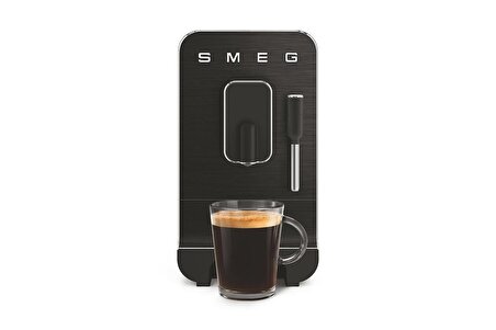 Smeg 50'S Style BCC02 Siyah Espresso Makinesi