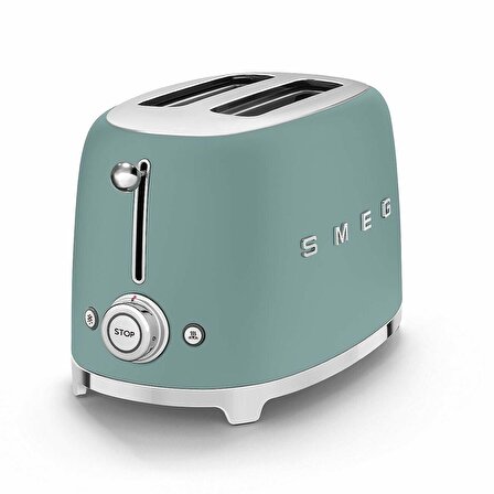 SMEG 50'S Style Mat Zümrüt Yeşil Ekmek Kızartma Makinesi Special Edition