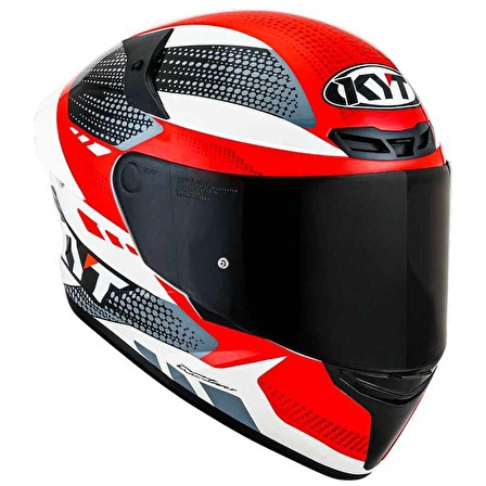 KYT TT-COURSE KASK GEAR SİYAH KIRMIZI