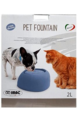 Imac Pet Fountain Kedi ve Köpekler için Otomatik su Kabı 2lt 415 90