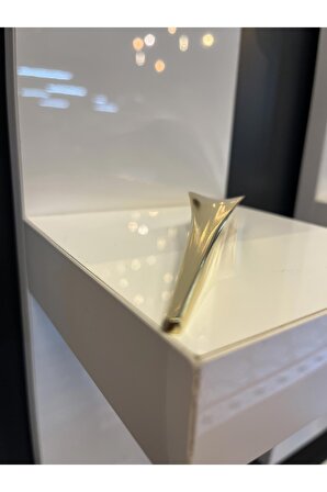 Olivin Metal Kulp 96mm Altın Dolap Kapak Modern Çekmece Mobilya Kulbu Tv Ünite Komidin Gold